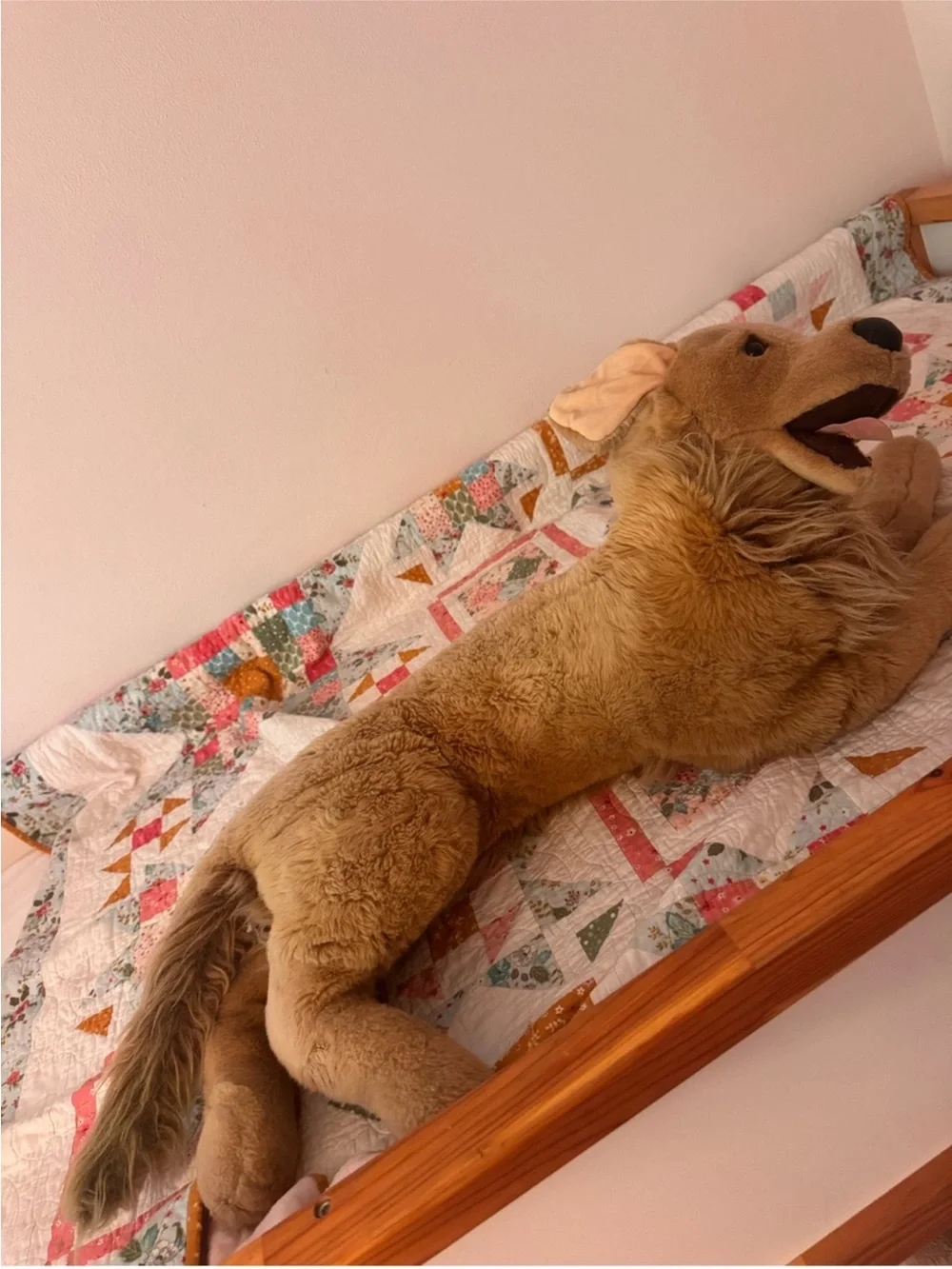 Vintage Rare Douglas 44 inch Golden retriever stuffed animal